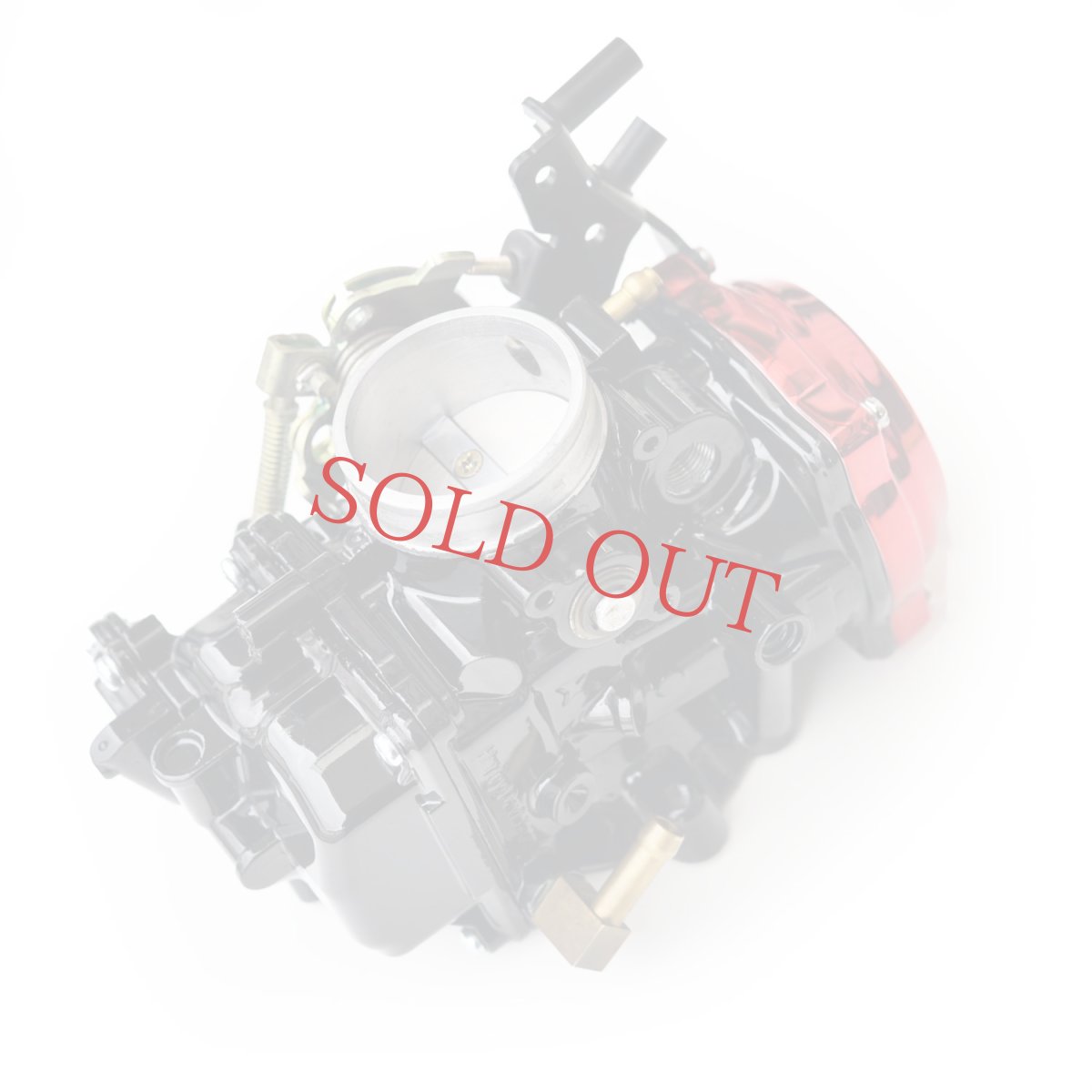 画像6: 【ブラック×レッド】BIGTWIN用 / 完成品フルチューンCVキャブレターツーリング加工 40mm (6)