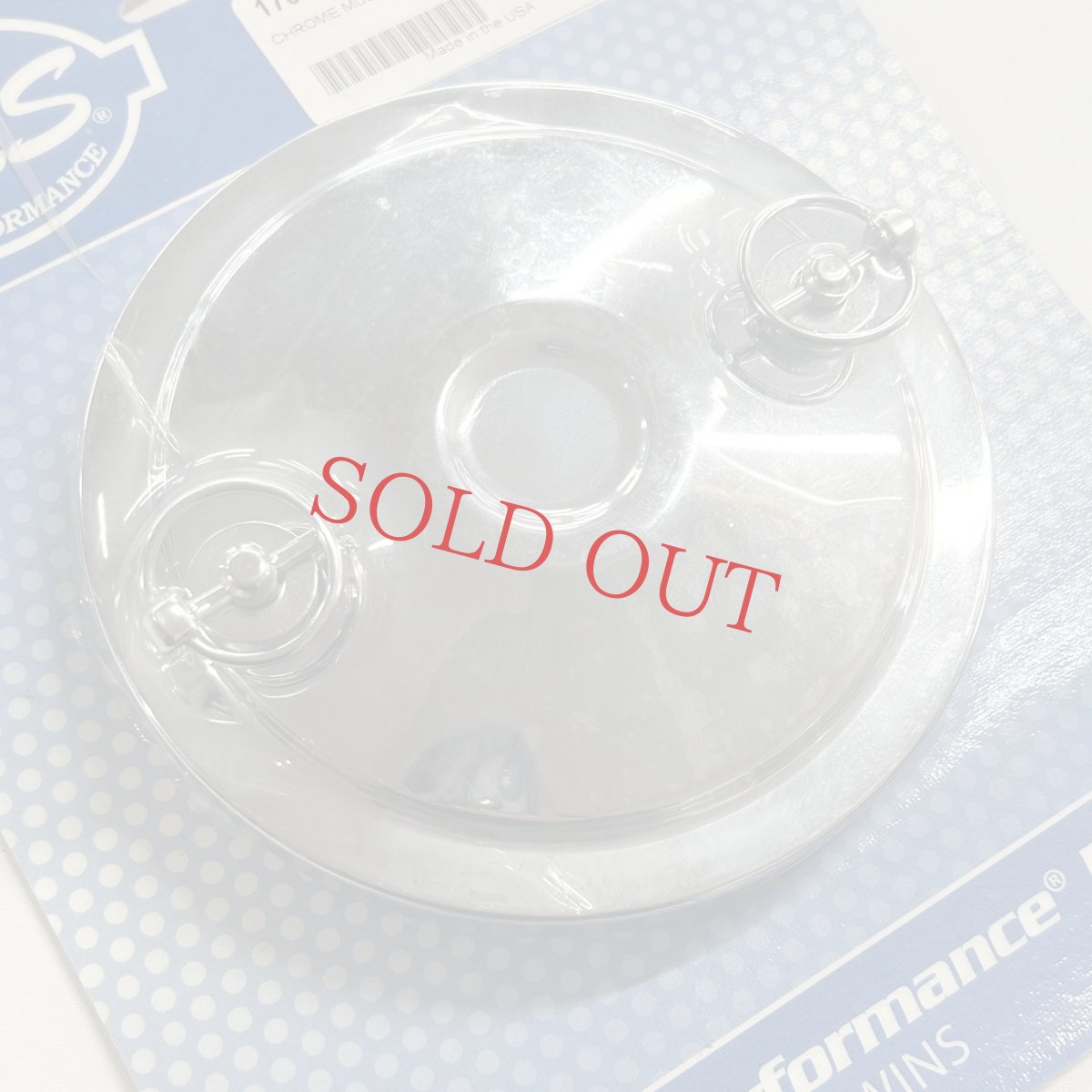 画像2: S&Sステルスエアクリーナー用 クロームマッスルエアクリーナーカバー 単体 (2)